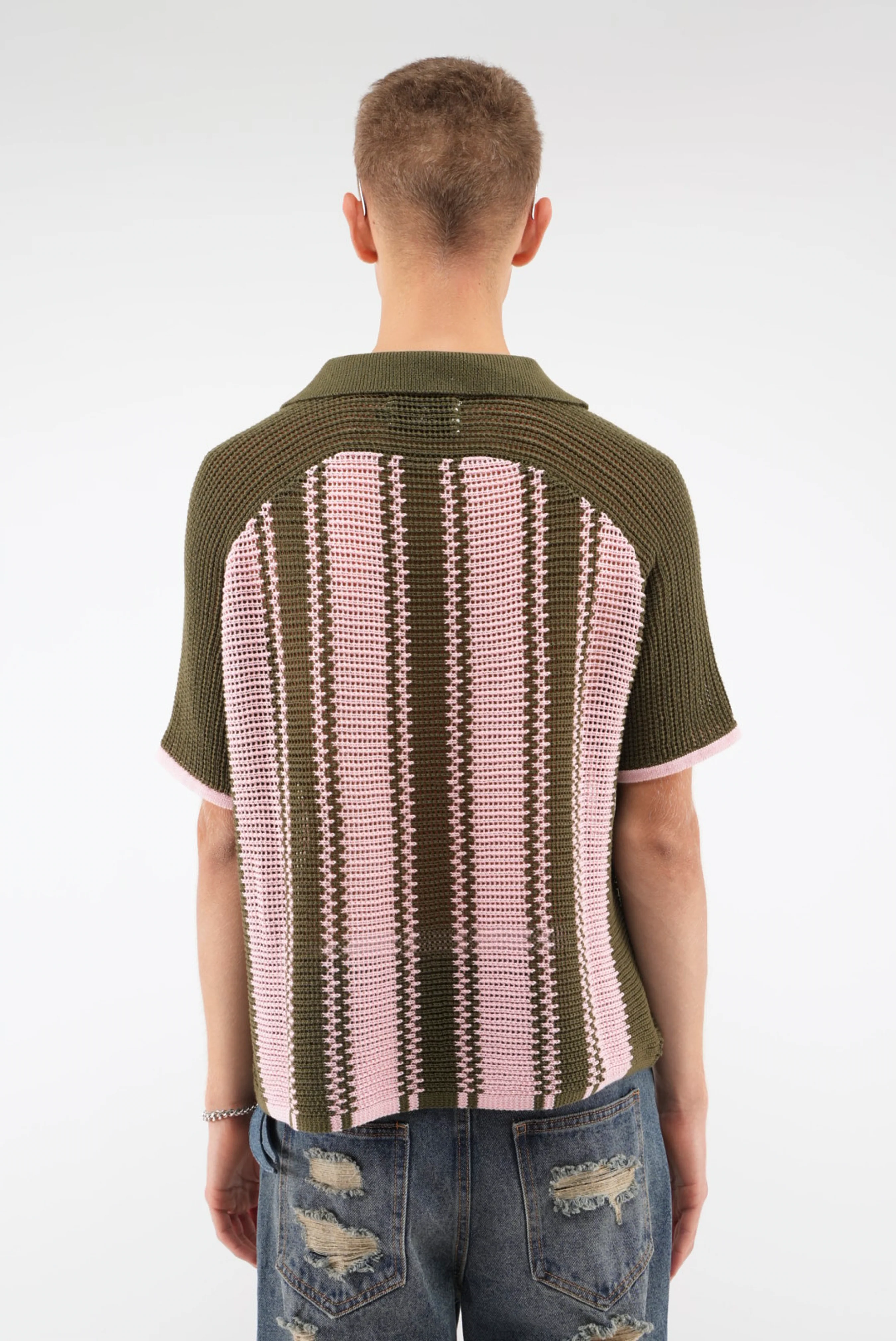 Beacon Pink Knit Jersey - Image 3