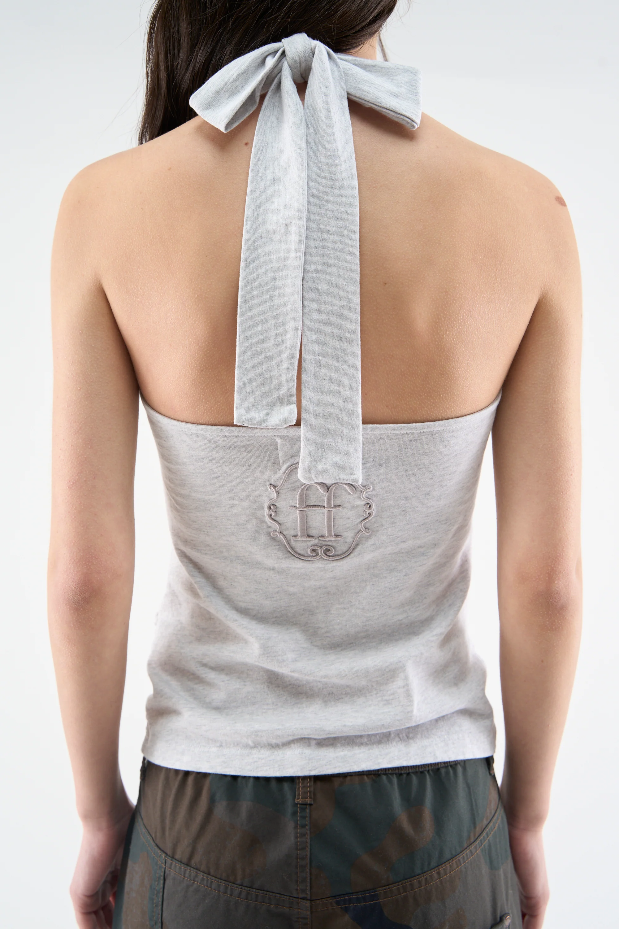 City Grey Melange Top - Image 4