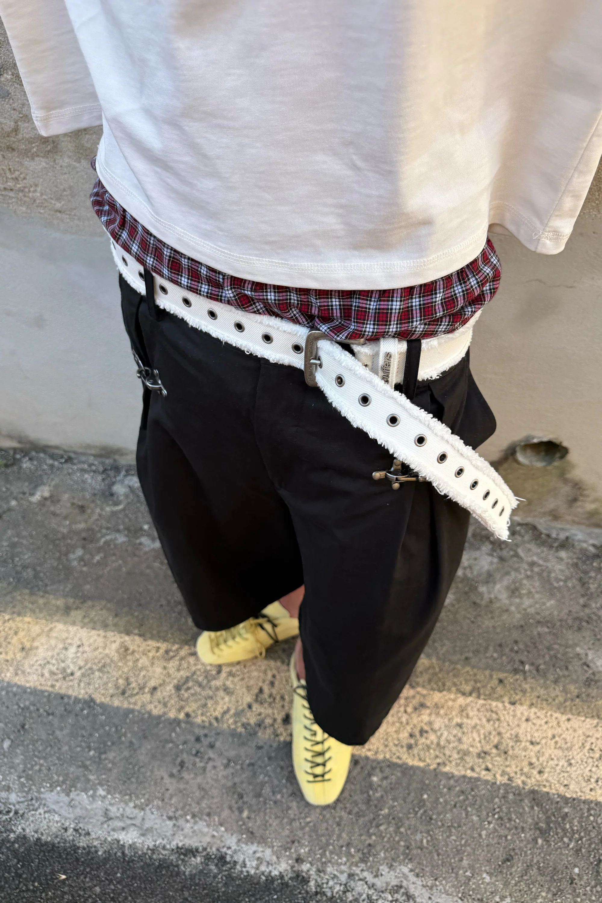 Flag Ecru Belt - Image 6