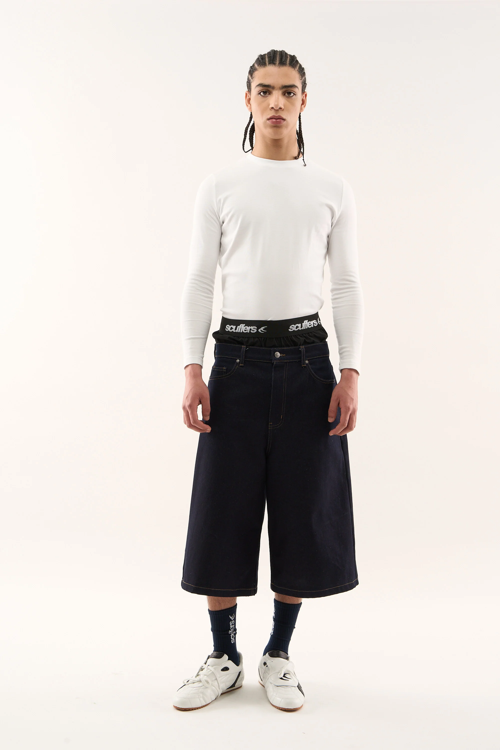 Jumbo Dark Blue Shorts - Image 3
