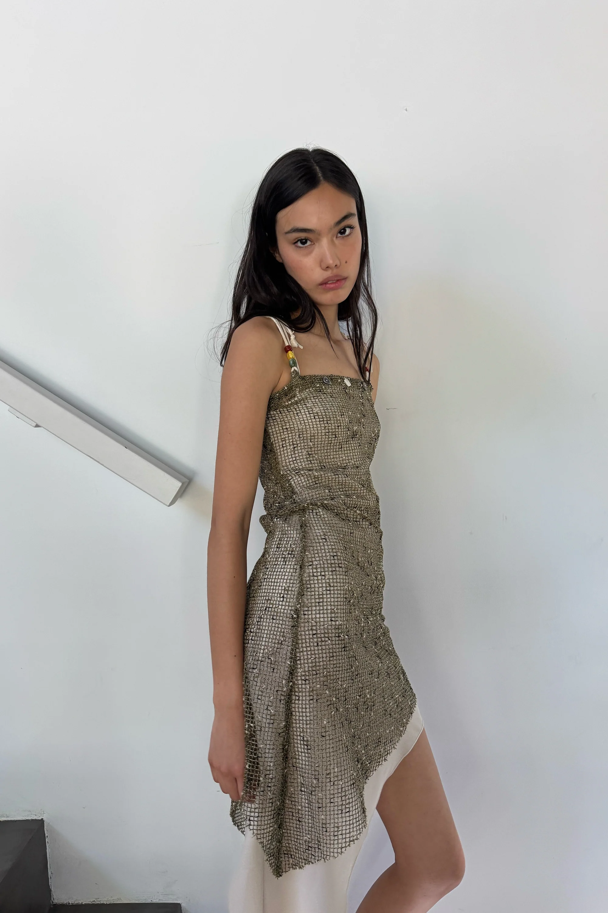 Kaya Ecru Dress - Image 10