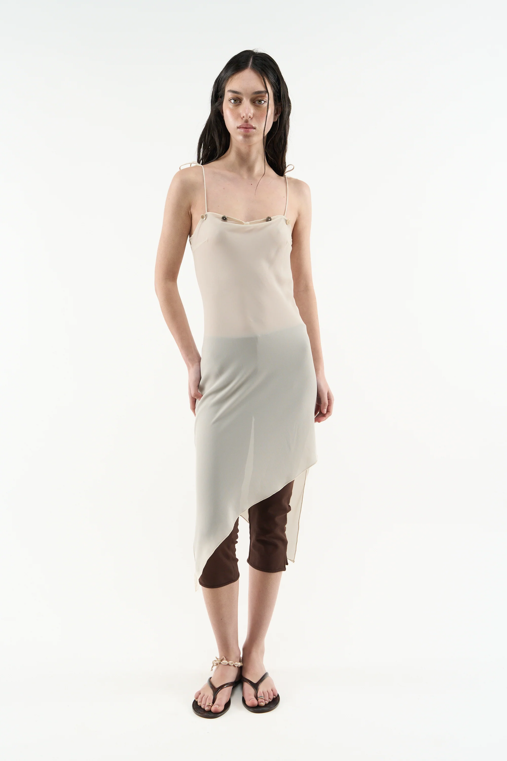 Kaya Ecru Dress - Image 4