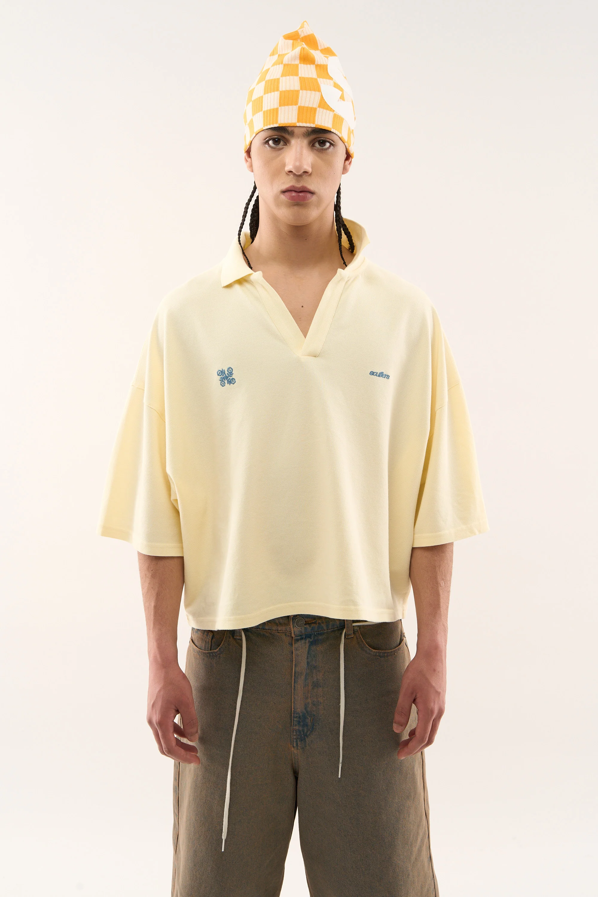 Monaco Yellow Beanie - Image 2