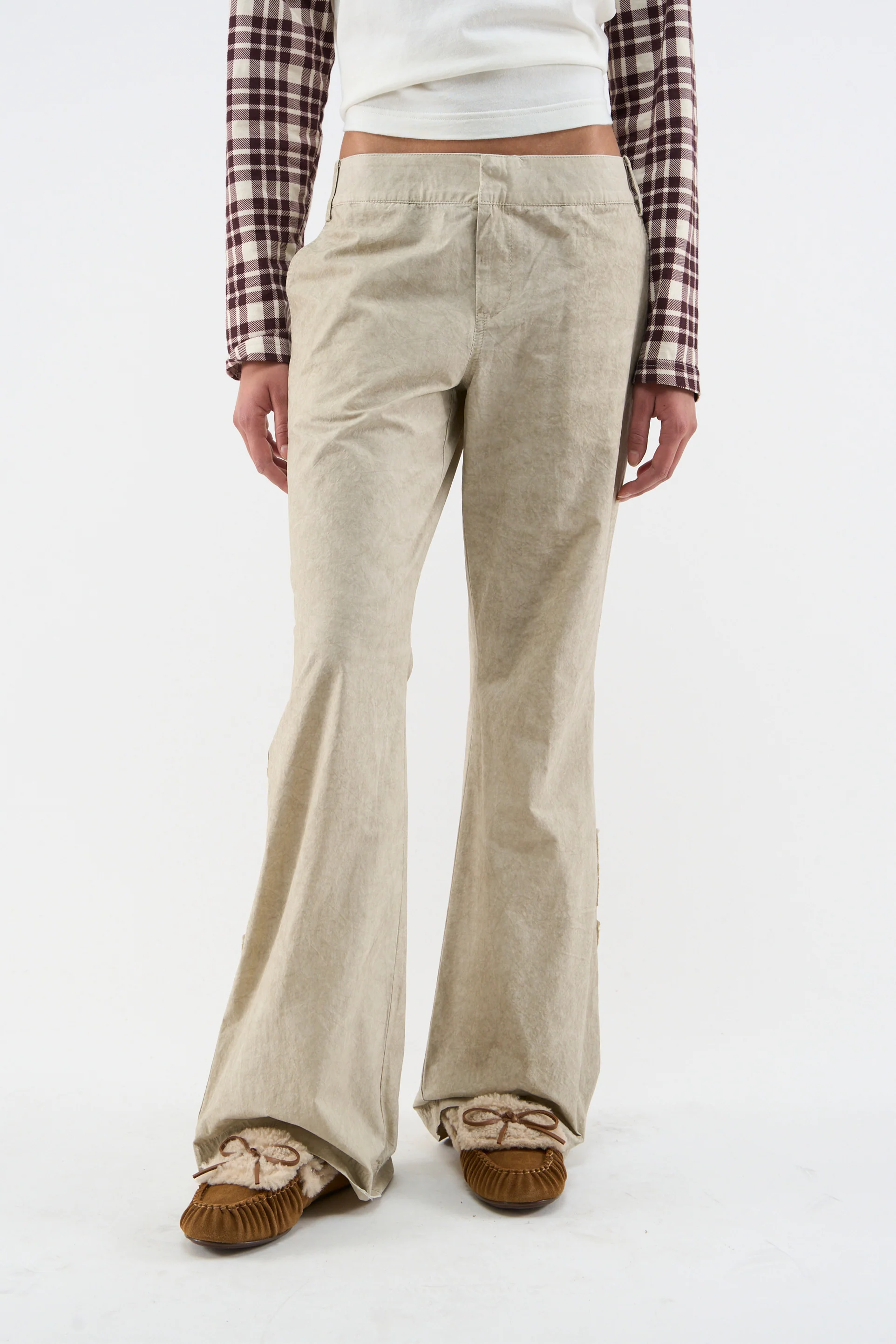 New Tailoring Ecru Pants