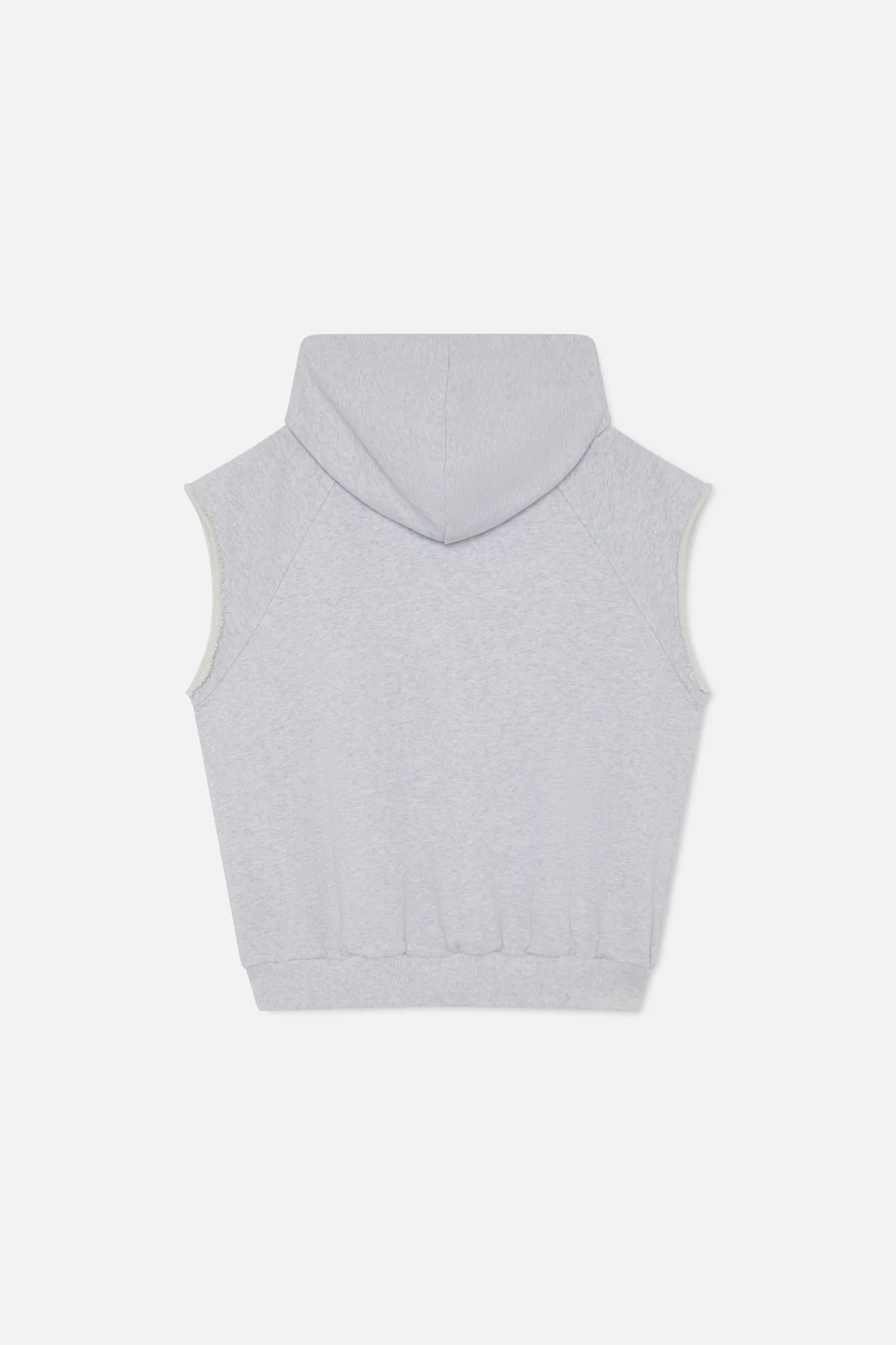 No Gym Grey Melange Hoodie - Image 7