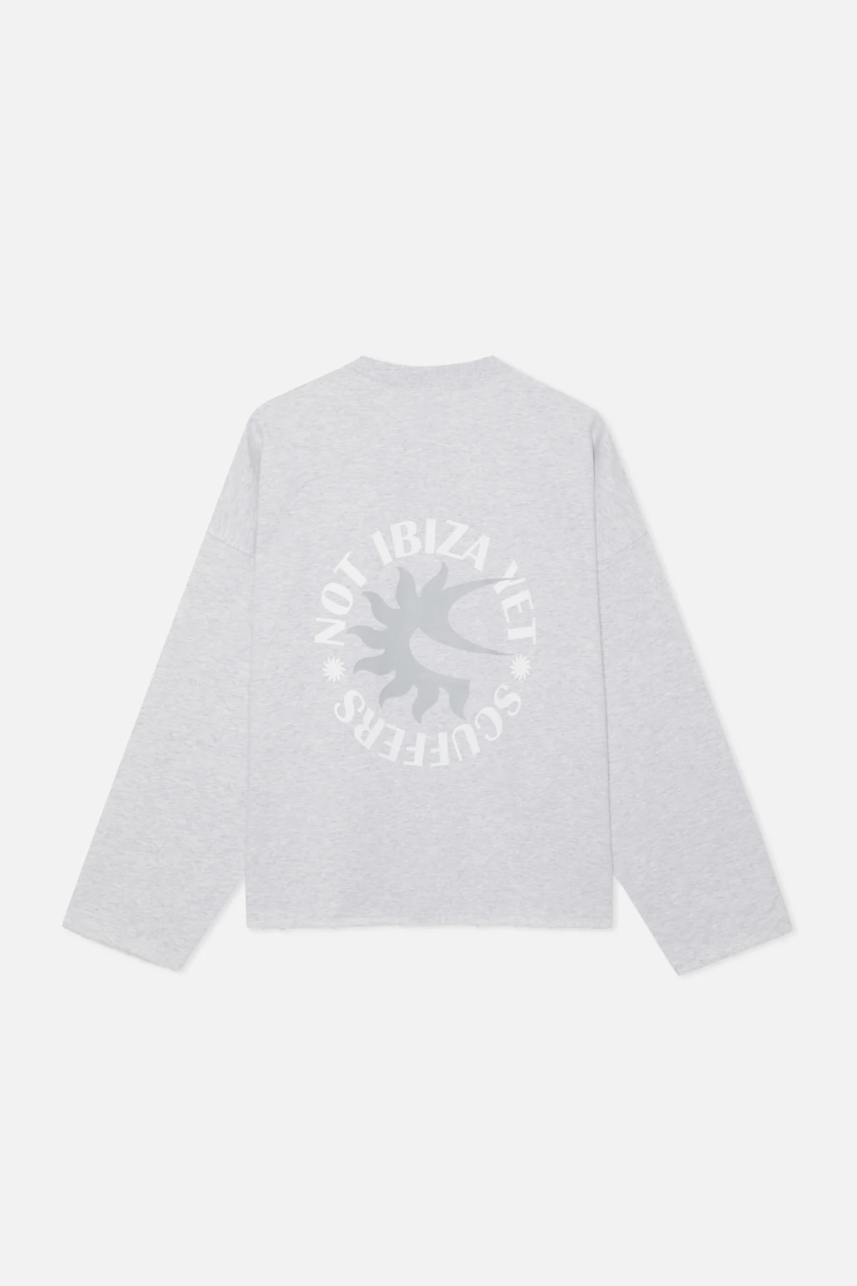 Not Ibiza Again Melange Sweatshirt