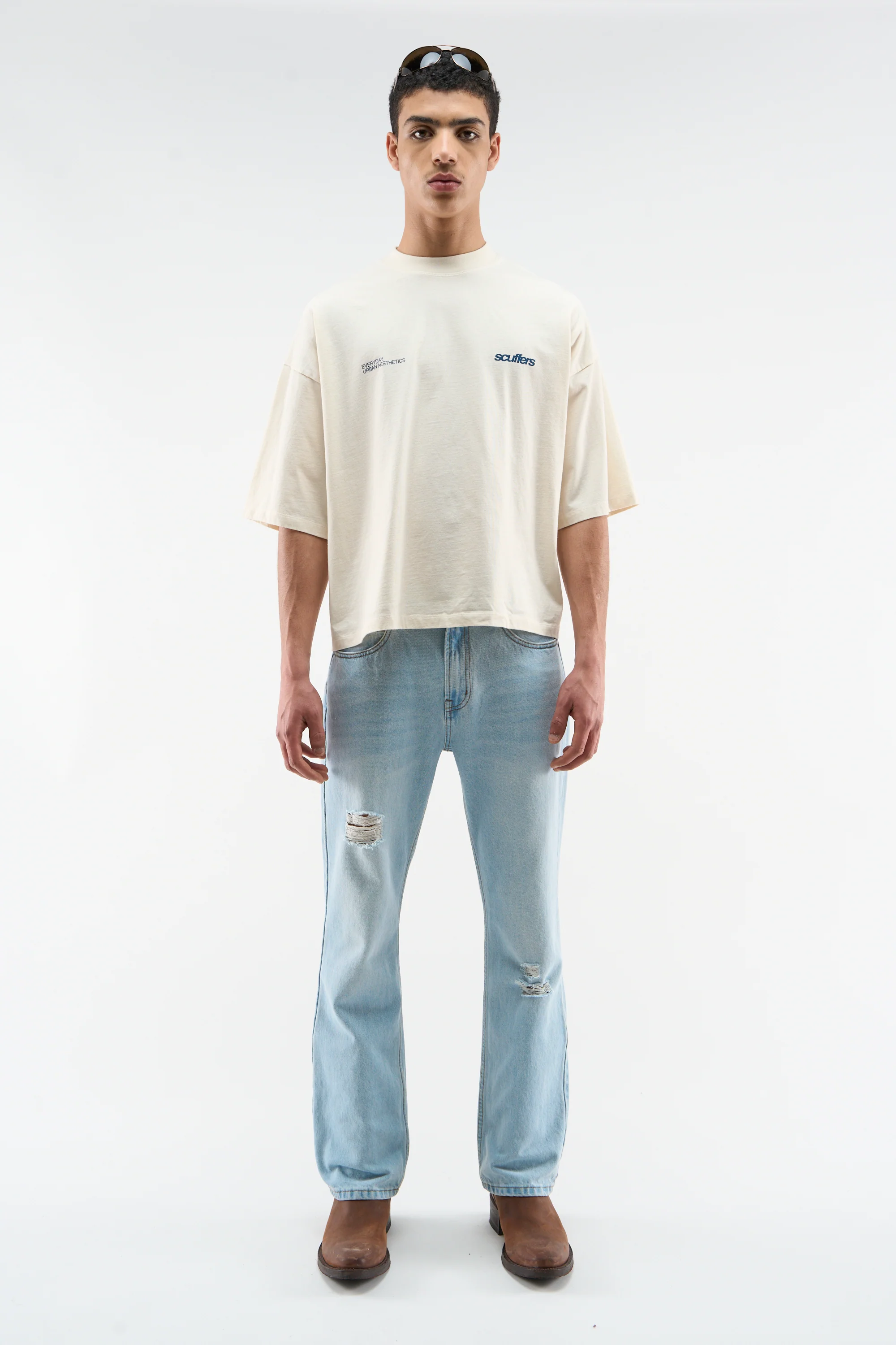 Oporto Ecru T-Shirt - Image 2