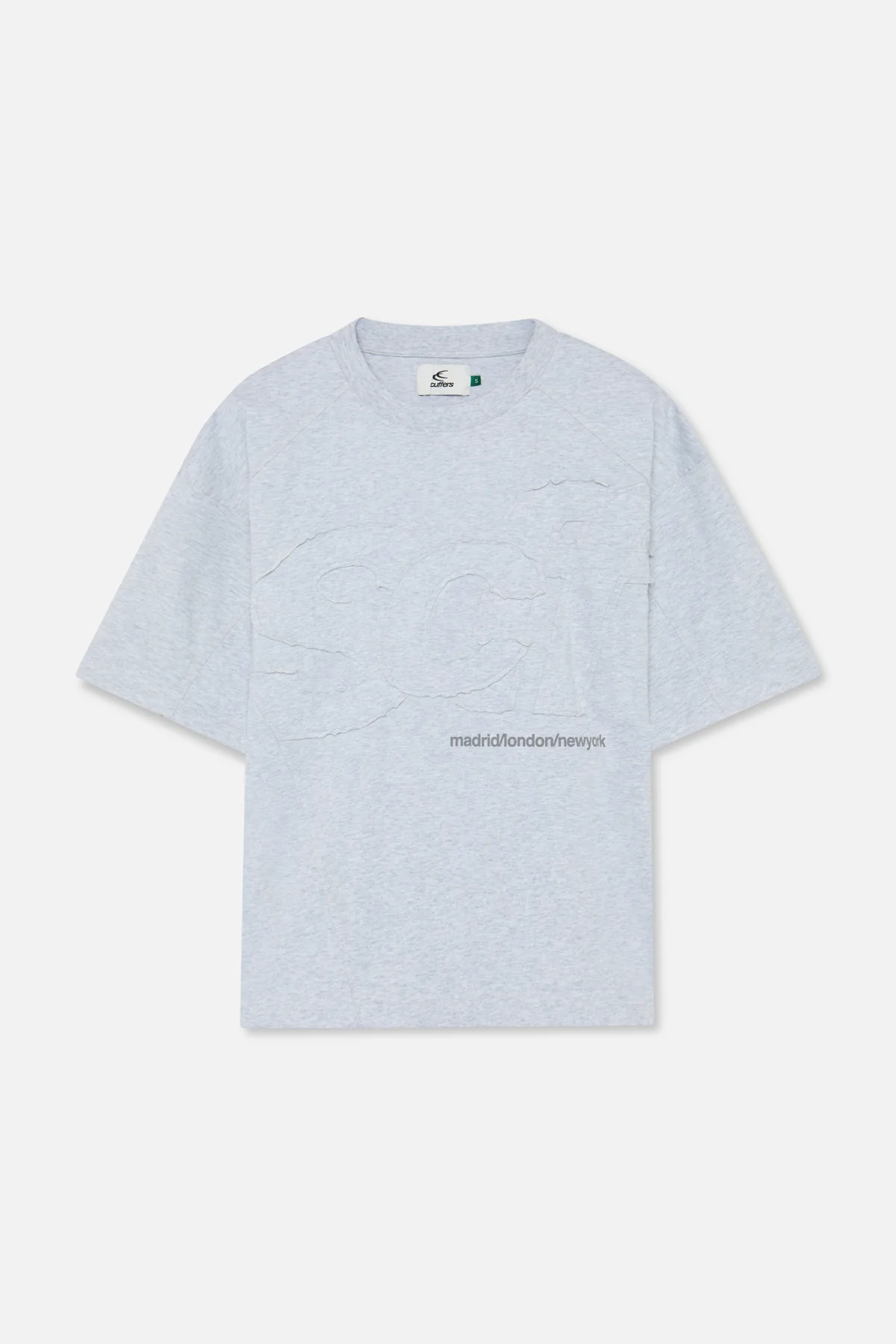 Original Grey Melange T-Shirt - Image 5