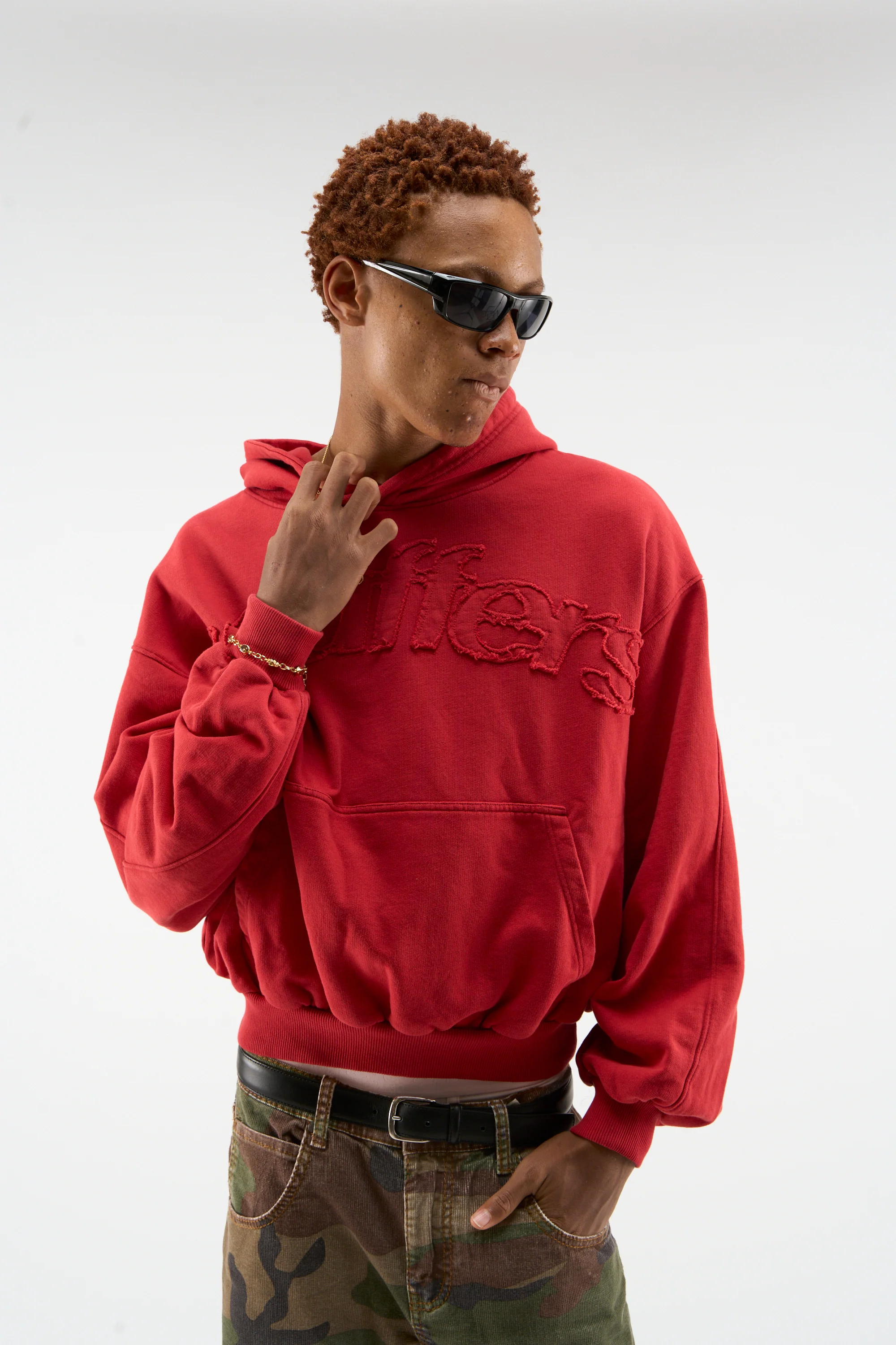 Raw Red Hoodie - Image 2