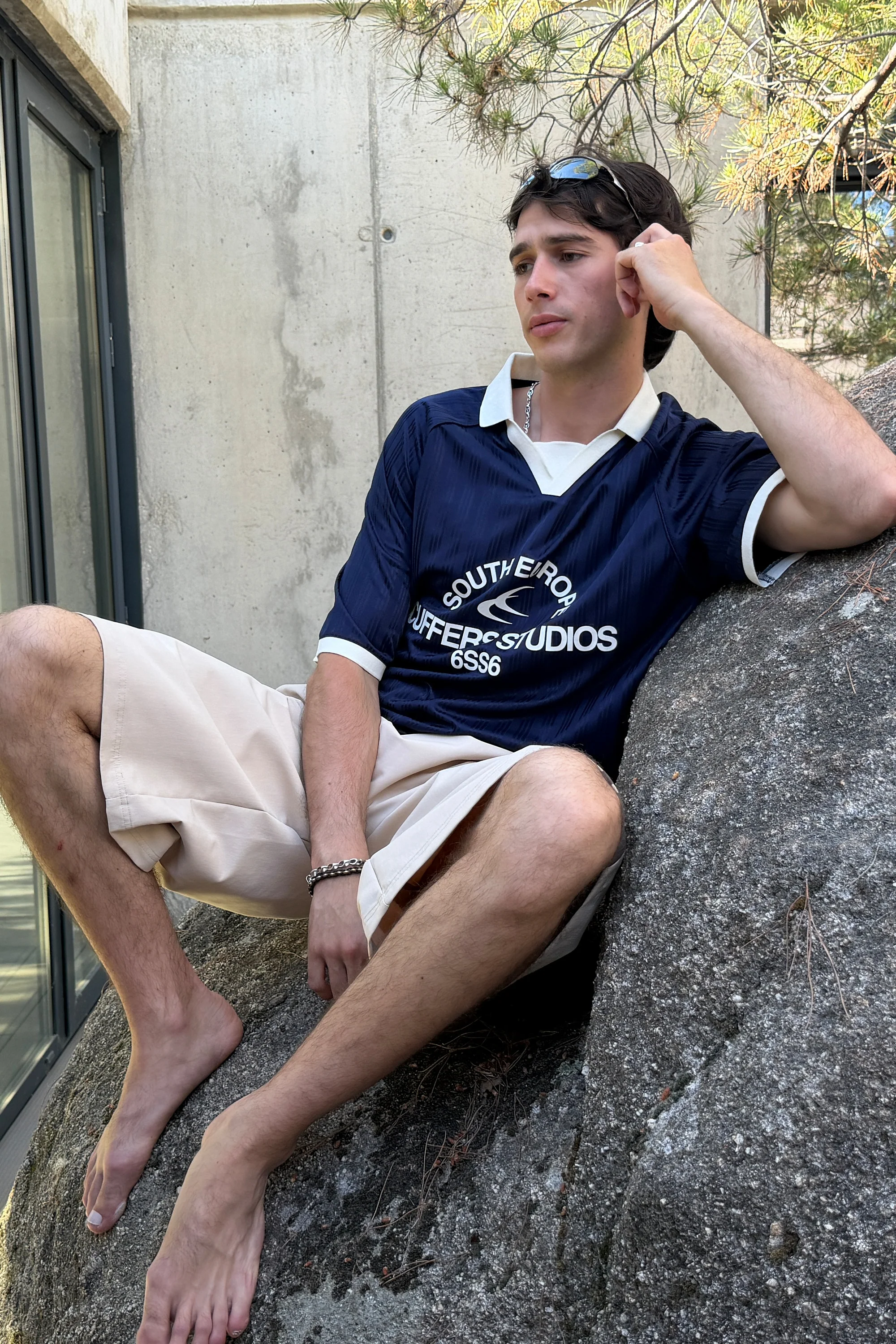Rising Navy Football T-Shirt - Image 4