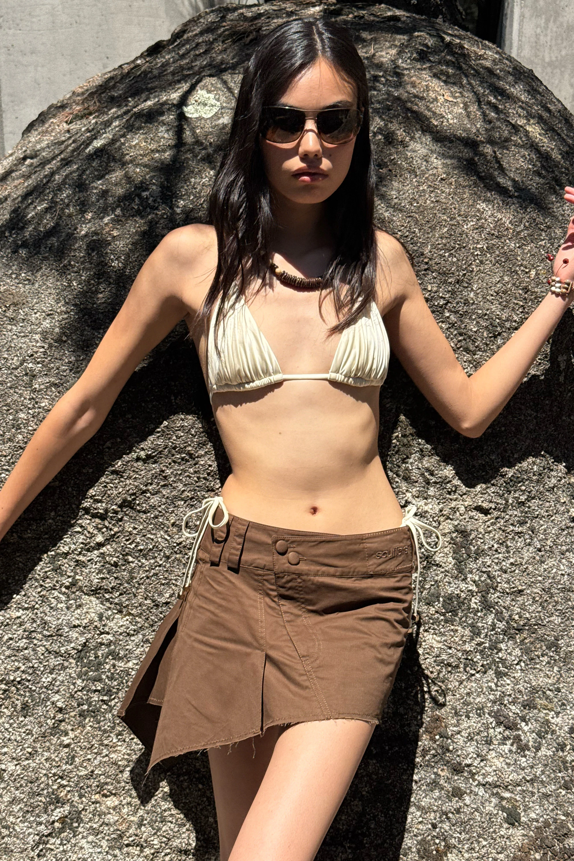 Samanta Brown Skirt - Image 4