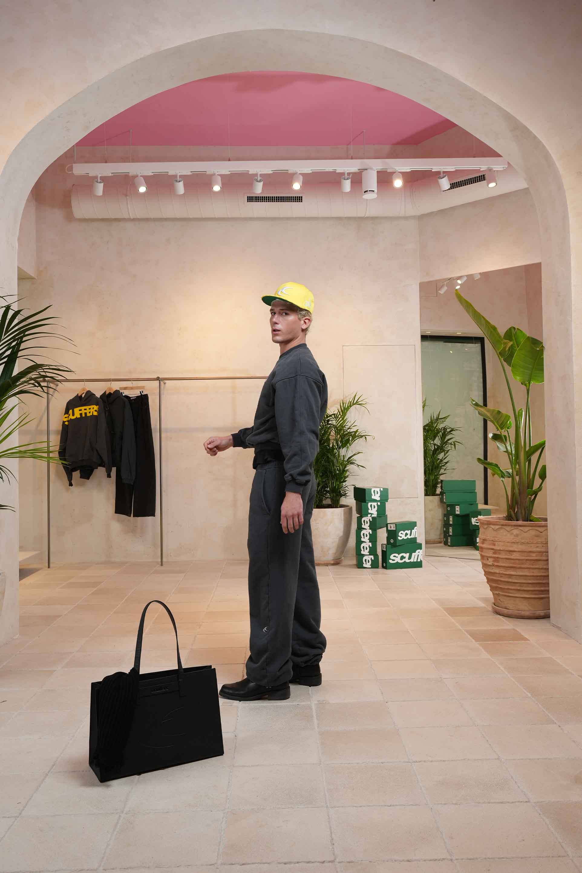 SCFF Fitted Yellow Cap - Image 7