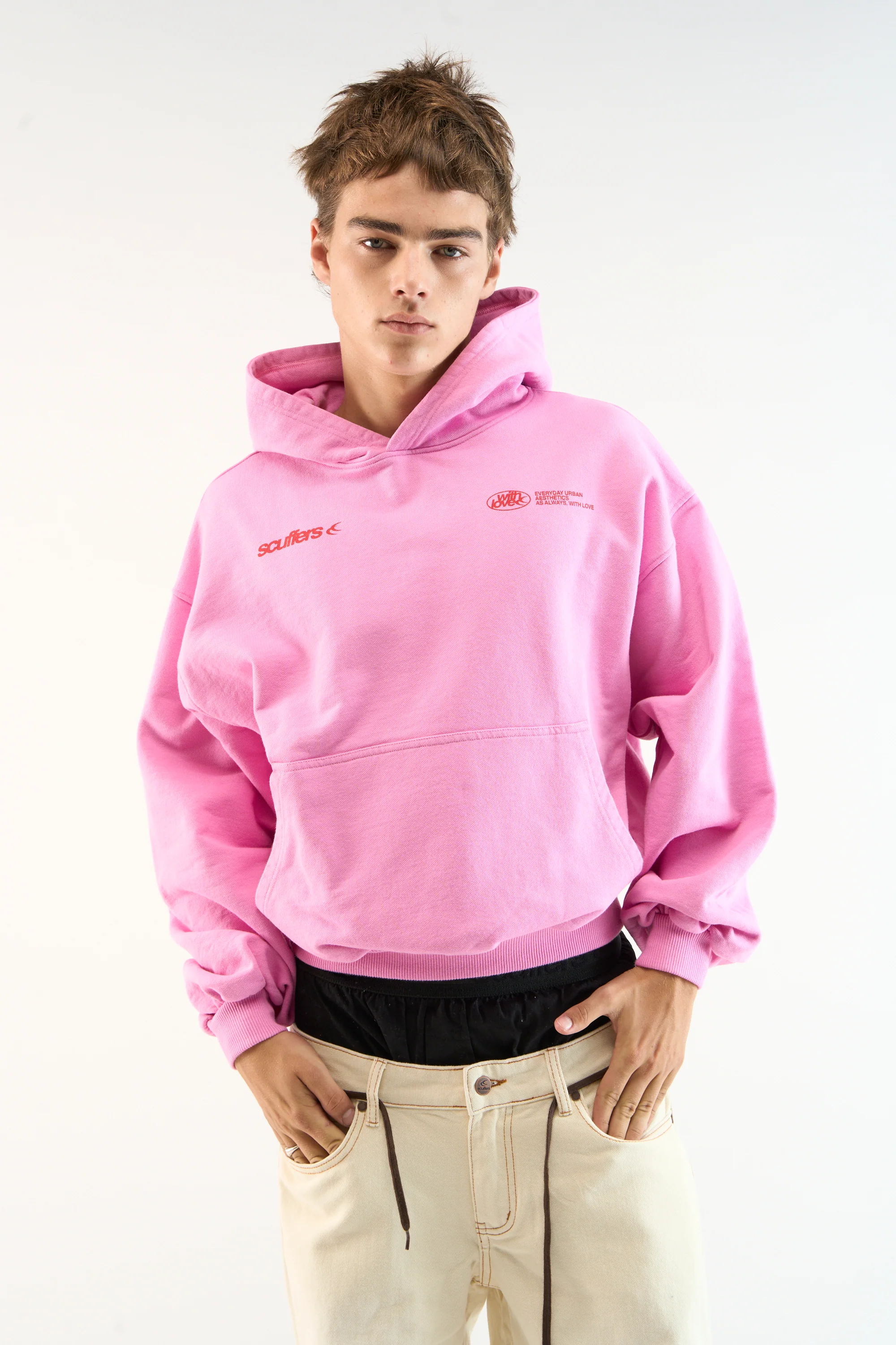 Sign Light Pink Hoodie - Image 2