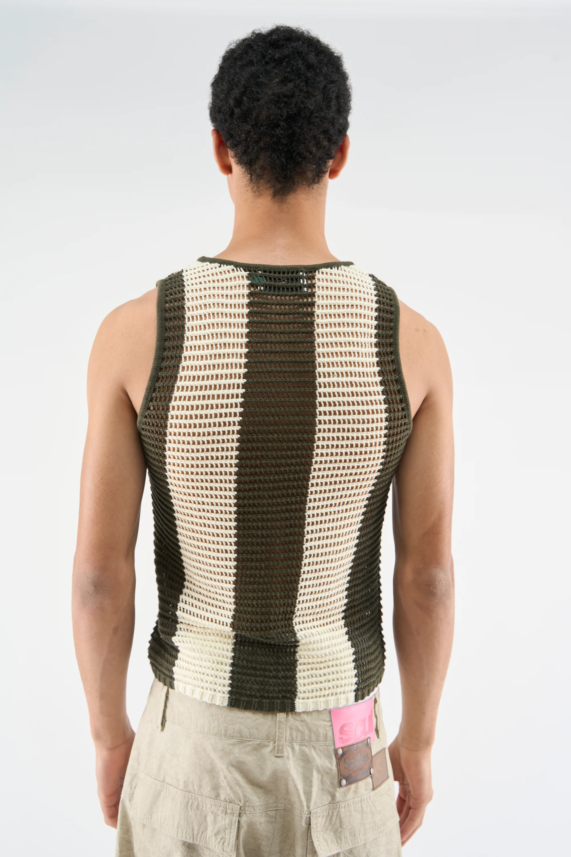 Spider Ecru Tank Top - Image 3