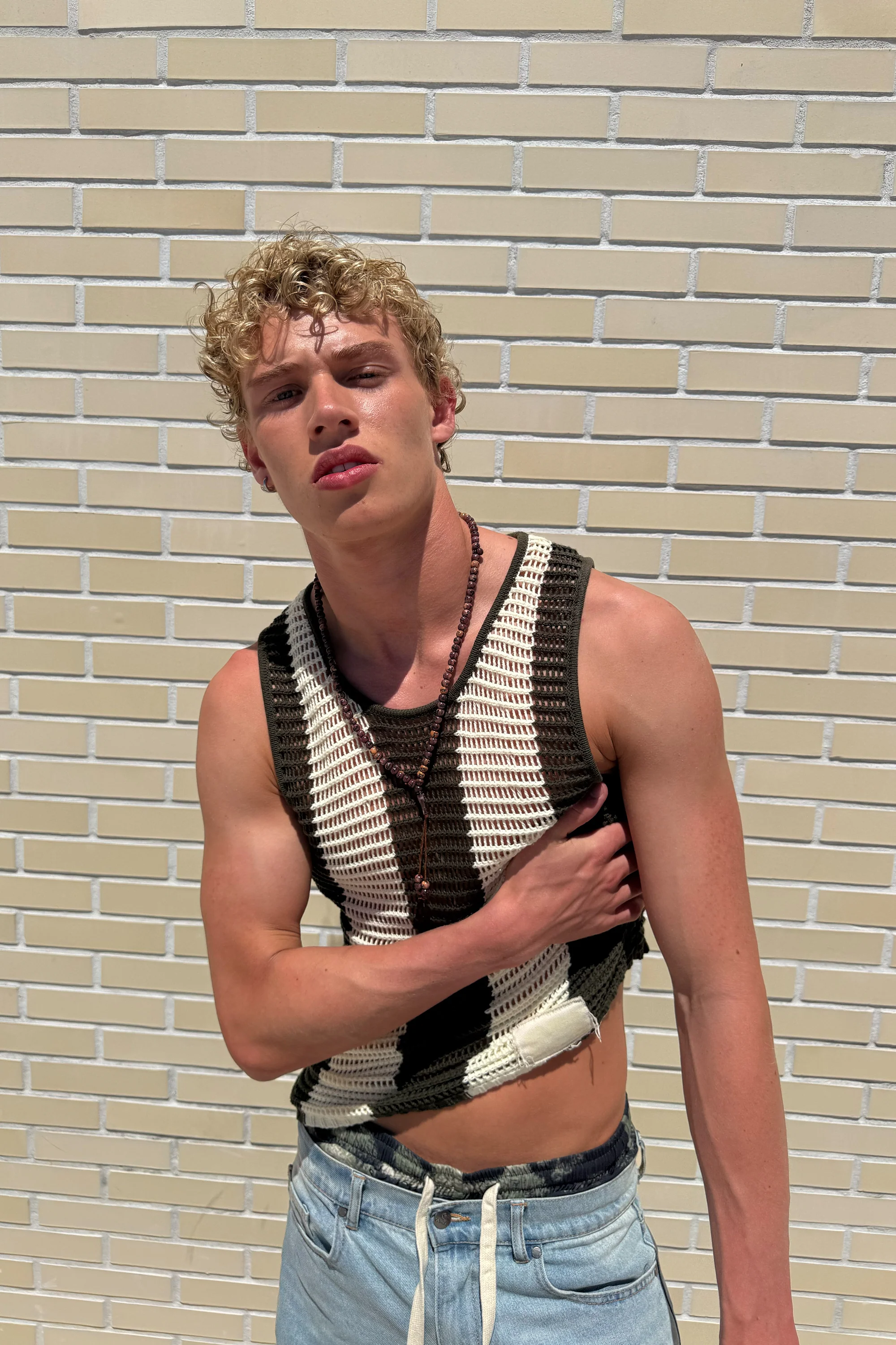 Spider Ecru Tank Top - Image 4