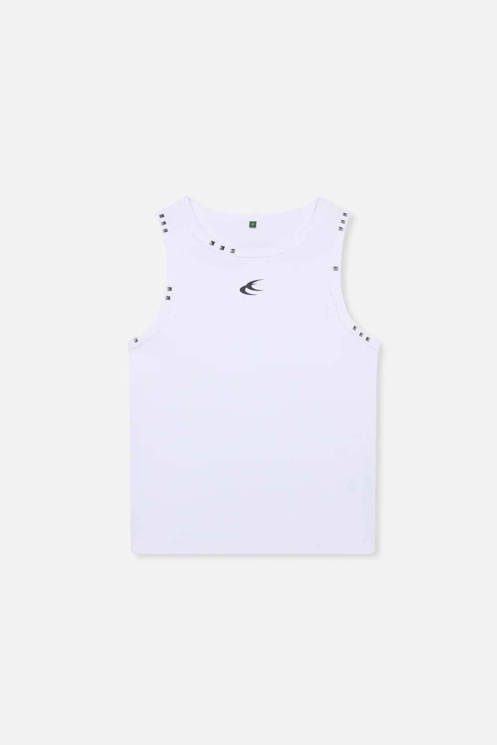 Studded White Tank Top - Image 5