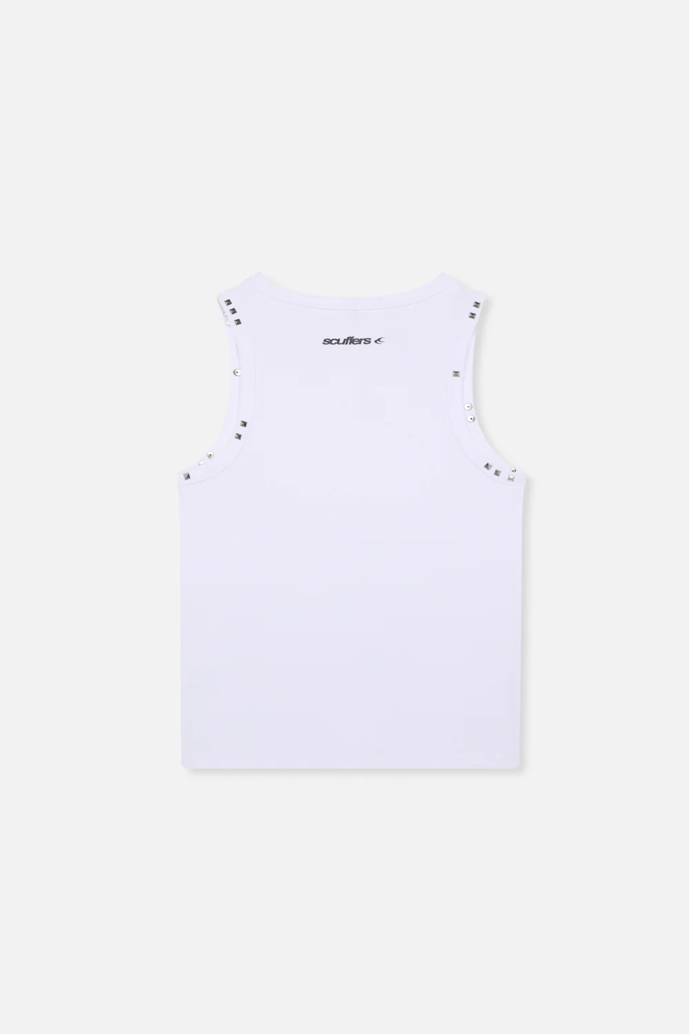 Studded White Tank Top - Image 6