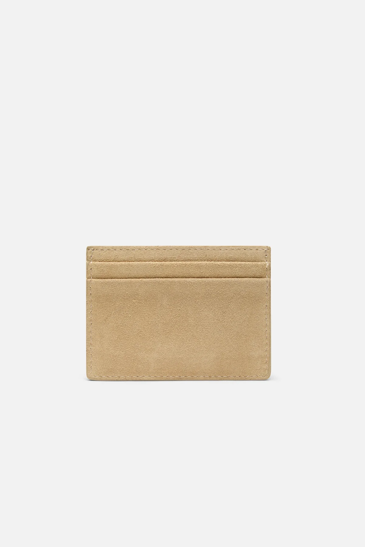 Suede Ecru Wallet - Image 2