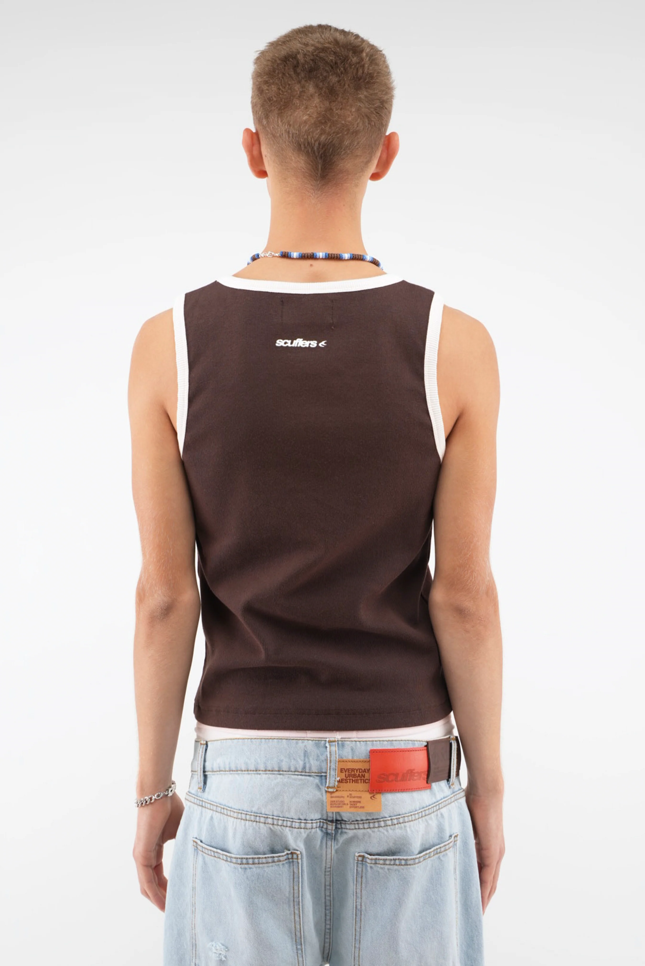 Twice Brown Tank Top - Image 3