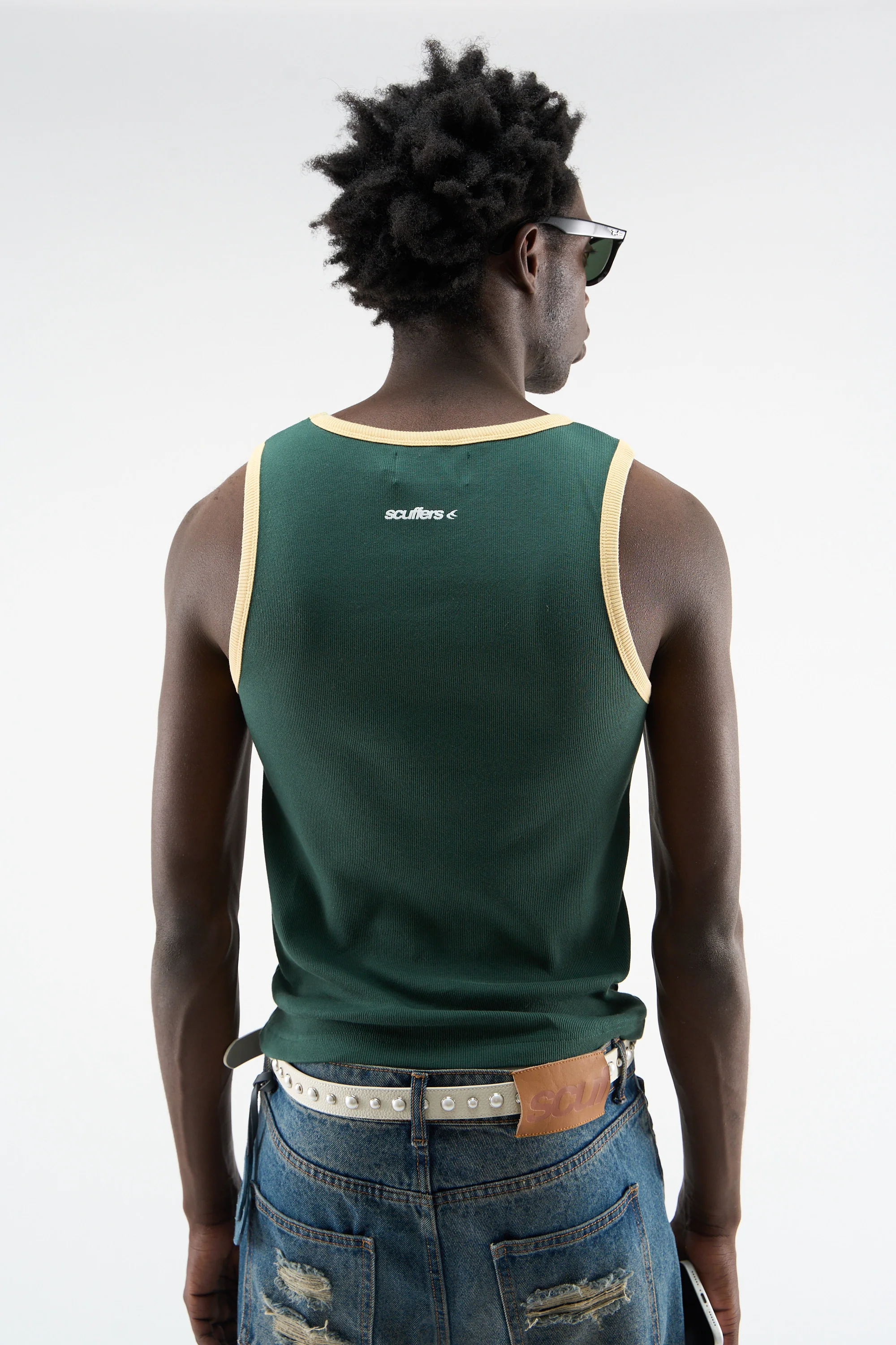 Twice Green Tank Top - Image 3