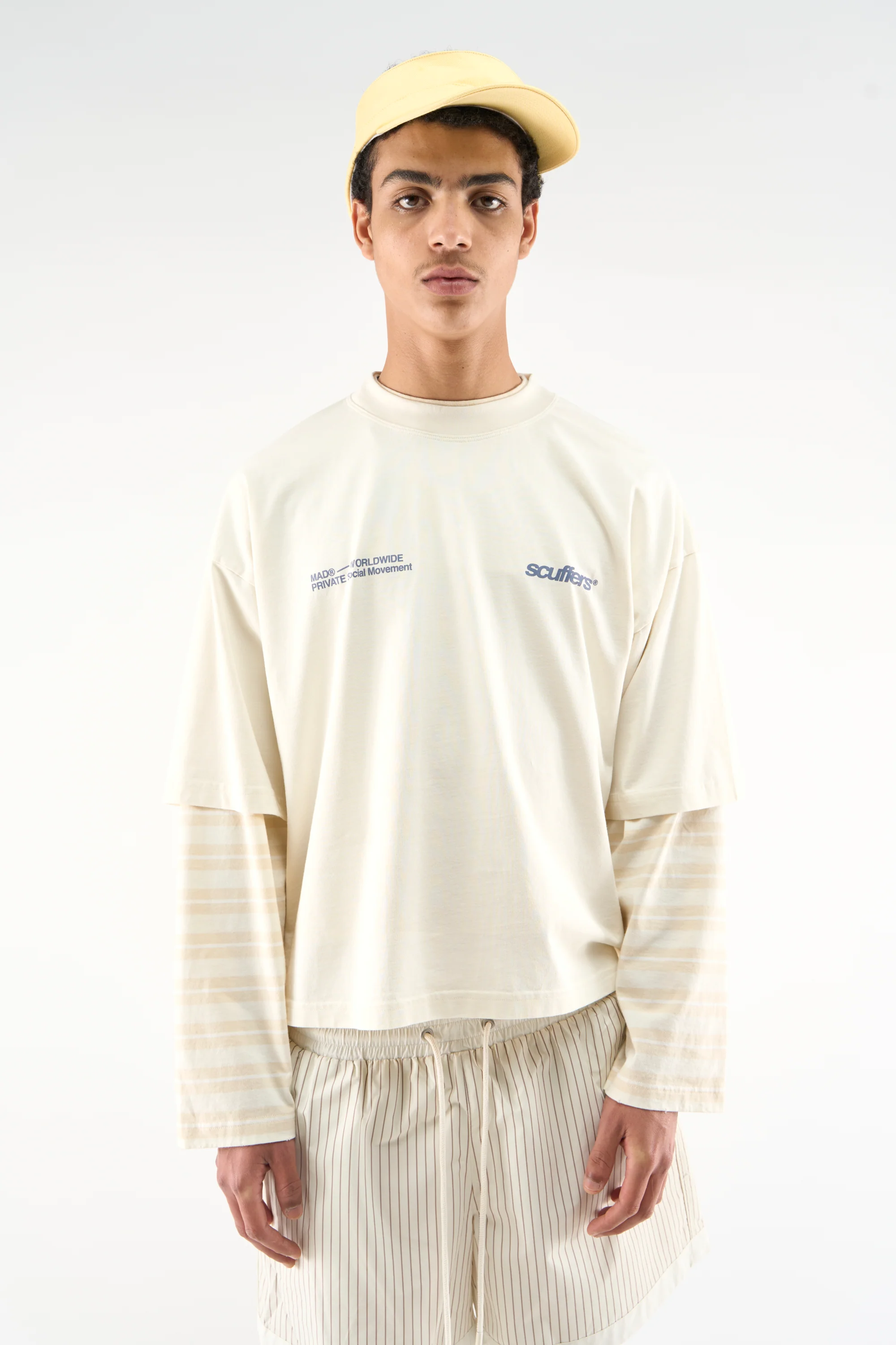 Worldwide Ecru T-Shirt - Image 5
