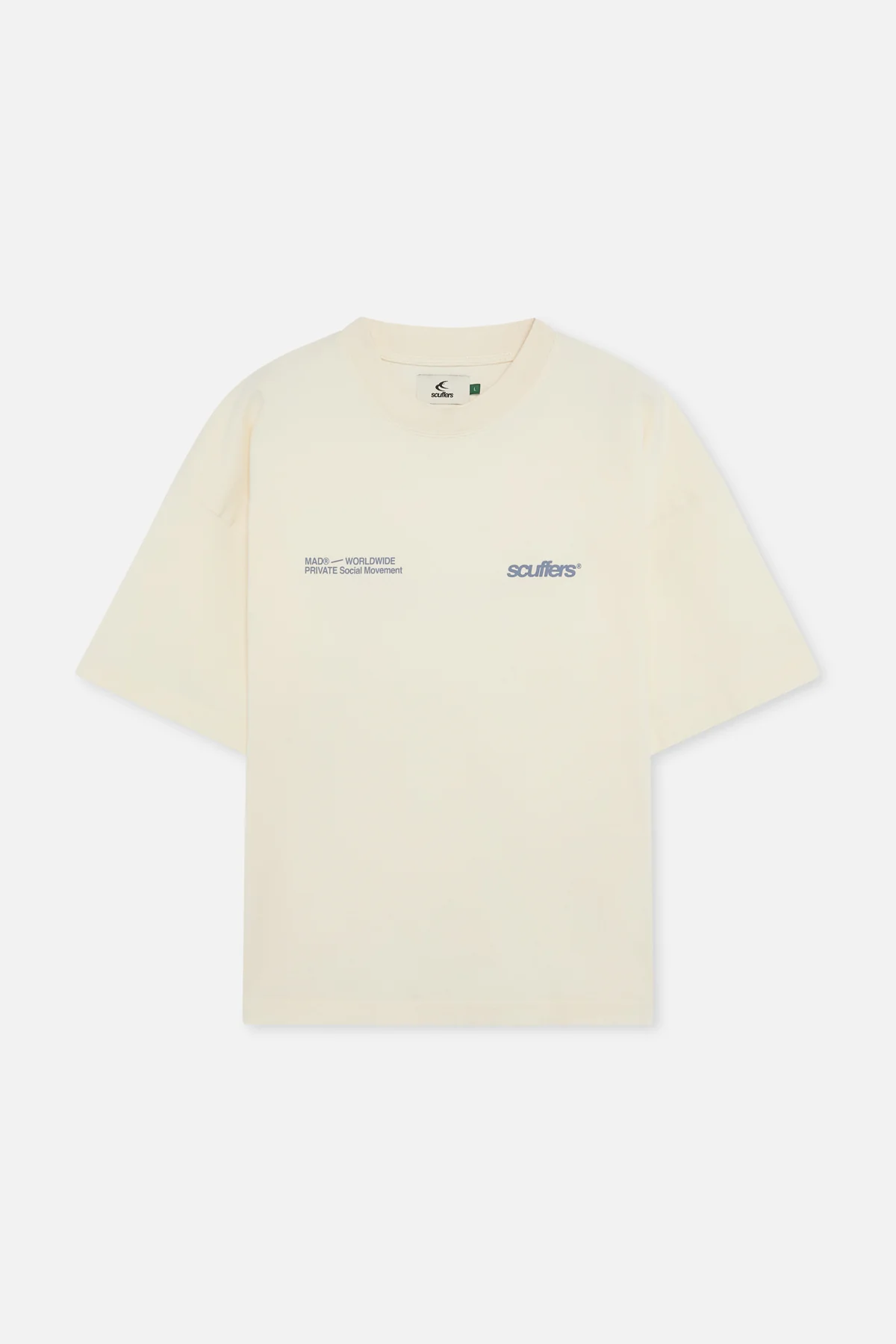 Worldwide Ecru T-Shirt - Image 7