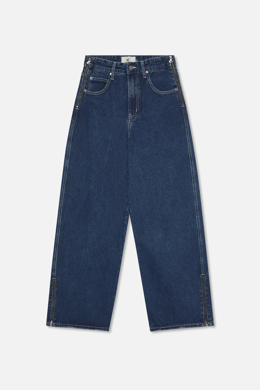 Zip Blue Pants